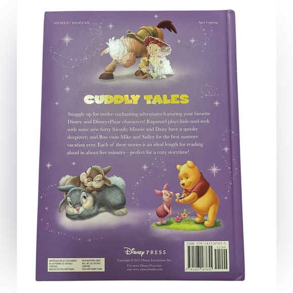 Disney 5 Minute Snuggle Stories Children's Picture Reading Book - Picture 2 of 5